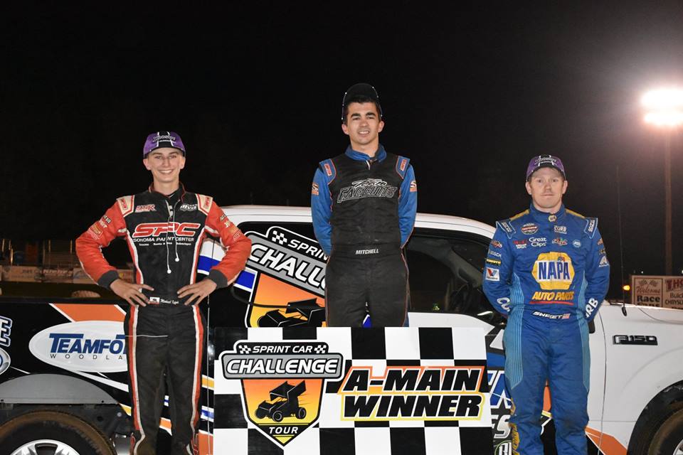 Mitchell Faccinto wins Sprint Car Challenge Tour opener in Placerville